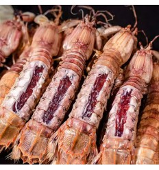 (冷链发货西葡法）渔港熟冻锁鲜红膏皮皮虾 约400g Pipi