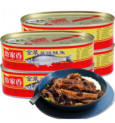 鱼家香豆豉鲮鱼 Canned mackerel 184g