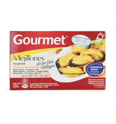 Gourmet 辣汁贻贝 / 海虹 mejillones picante