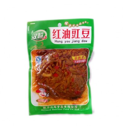 汉超红油豇豆（袋装） Preserved Beans 180g