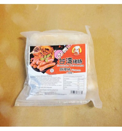 （A区）蒙福*台湾烤肠*麻辣味 Taiwanese sausage 约550g