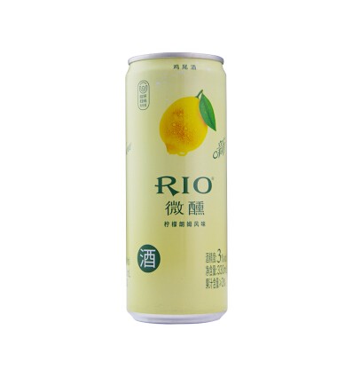 Rio微醺*柠檬朗姆鸡尾酒*黄 330ml Cocktail