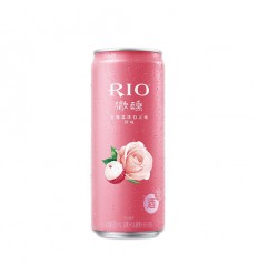 Rio微醺*玫瑰荔枝白兰地鸡尾酒*荔枝红 330ml Cocktail