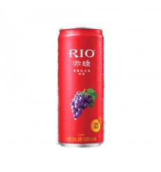 Rio微醺*紫葡萄白兰地鸡尾酒*红 330ml Cocktail