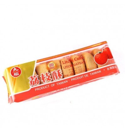 台湾九福荔枝酥 Lichi Cracker 227g