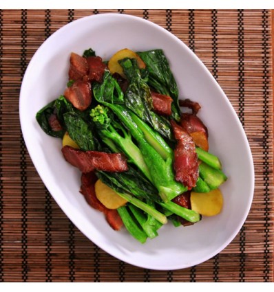红菜苔炒腊肉食材包（300g腊肉+250g红菜苔） Vegetable Pack