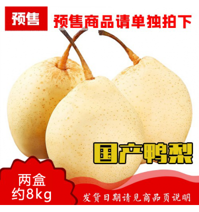 (现货) (A+B）中国鸭梨 Ya Pear 4kg 16个