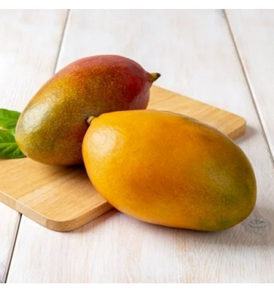 （AB区)[聚划算 3+1特惠装] 巴西Palmer大芒果 4个 Mango 单个约400~500g