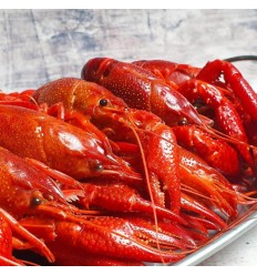 (只发特快及自配送 4盒8折）免清洗即食 熟冻原只小龙虾 500g Boil longxia