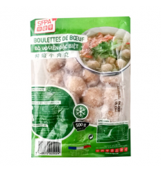 （只发特快和自配送）大包绿袋 徐峰华*特级牛肉丸 500g Beef balls