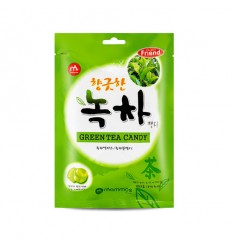 韩国mammos绿袋绿茶糖 硬糖 100g Ginger Candy