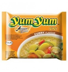 橙袋*泰国YUMYUM*咖喱面 60g Instant Noddles