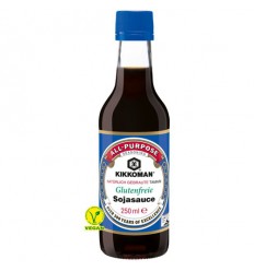 日本万字*无麸质酱油*蓝盖 250ml soy sauce