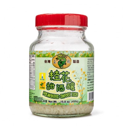 玉龙牌台湾桂花甜酒酿 400g（酒酿/醪糟）Jiuniang