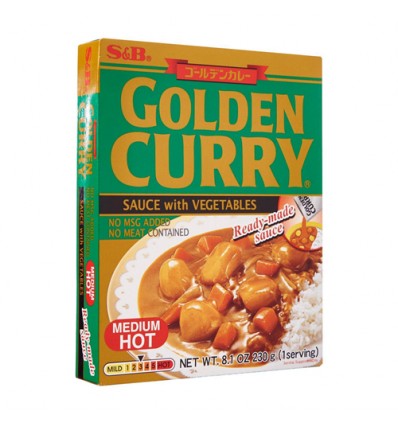 S&B金牌日式咖喱块*绿色（中辣）230g S&B Curry