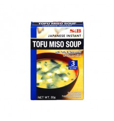 S&B 即食豆腐味噌汤（原味）30g Miso