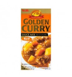 小盒！S&B金牌日式咖喱块*橙色（微辣）92g S&B Curry