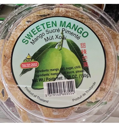 泰国甜辣芒果条 150g Snacks