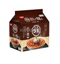 （5连包）日本原装日清拉面王*担担面 500g noodles
