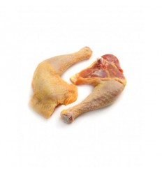 （U类只发特快或自配送）鲜冻法国农场黄鸡腿 2个450-550g Chicken