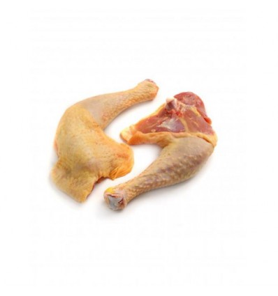 （U类只发特快和自配送）鲜冻法国农场黄鸡腿 2个550-650g Chicken