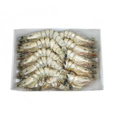 (U类仅发特快及自配送）16/20 冰冻野生印度黑虎虾 1Kg Frozen shrimps