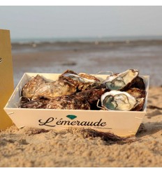(仅发特快及自配送）N3 两打装！ L‘ emeraude法国特级绿宝石生蚝 24个 oysters