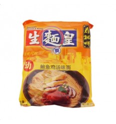 寿桃牌*生面皇 鲍鱼鸡汤味 70G Instant Noddles